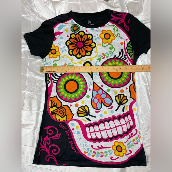 NWT disney parks epcot show t-shirt COCO movie halloween t shirt for women LARGE - Picture 7 of 10